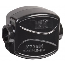 Зажим ответвительный У-739М (4-10/1,5-2,5 мм²) IP20