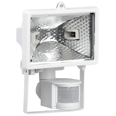 Прожектор ИО150Д(детектор) галоген.белый IP54