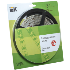 Лента LED 5м блистер LSR-5050G30-7,2-IP65-12V