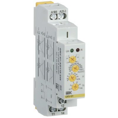 Реле напряжения ORV. 1ф 110-240 В AC/DC