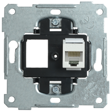 РK10-1-Б Розетка компьютерная RJ45 Cat5e BOLERO