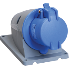 Розетка стационарная ССИ-113 16А-6ч/200-250В 2Р+РЕ IP44 MAGNUM
