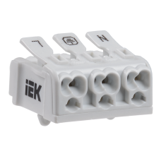 Клемма пружинная соединительная КСПн3-L+N+PE