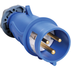 Вилка переносная ССИ-023 32А-6ч/200-250В 2Р+РЕ IP44 MAGNUM