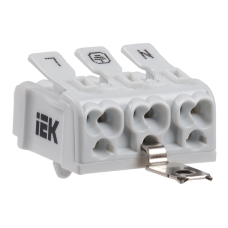 Клемма пружинная соединительная КСПнз3-L+N+PE