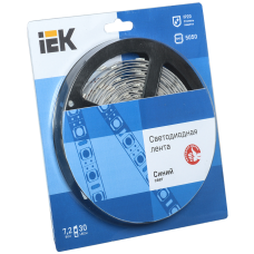 Лента LED 5м блистер LSR-5050B30-7,2-IP20-12V