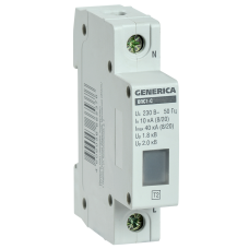 Ограничитель имп. перенапр. ОПС1-C 1Р 10/40кА 230В GENERICA