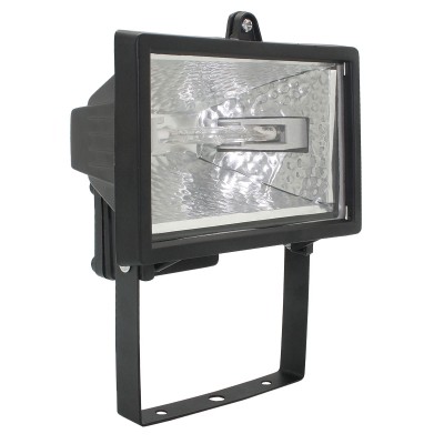 Прожектор ИО150 галогенный черный IP54