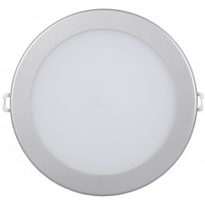 Светильник ДВО 1606 серебро круг LED 12Вт 4000 IP20
