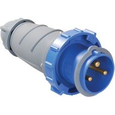 Вилка переносная ССИ-033 63А-6ч/200-250В 2Р+РЕ IP67 MAGNUM