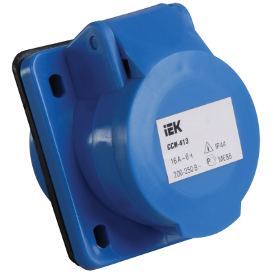 Розетка 413 скрытая 2Р+Е 16А 220В IP44