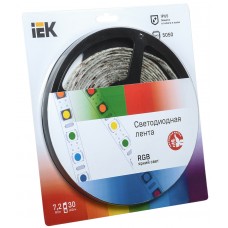 Лента LED 5м блистер LSR-5050RGB30-7,2-IP65-12V
