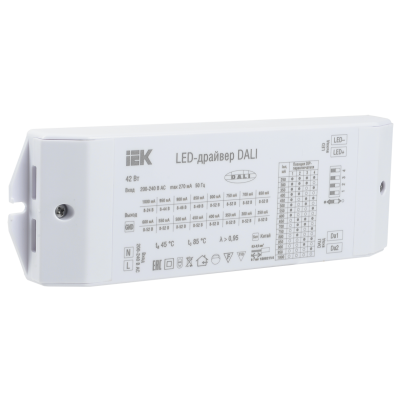 LED-драйвер DALI 42Вт 250-1000мА 8-52В