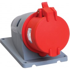 Розетка стационарная ССИ-124 32А-6ч/380-415В 3Р+РЕ IP44 MAGNUM