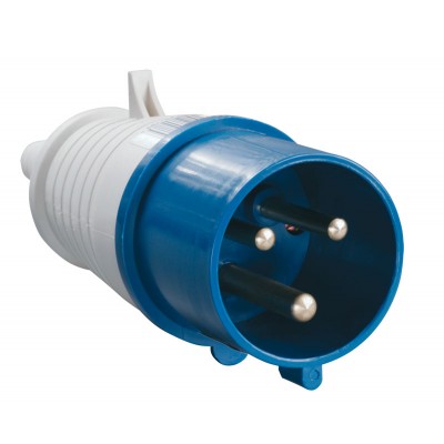 Вилка 023 2Р+РЕ 32А 220В IP44
