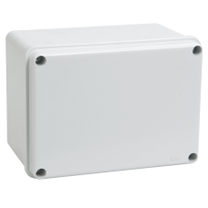 Коробка КМ41261 распаячная для о/п 150х110х85 мм IP44 (RAL7035, гладкие стенки)