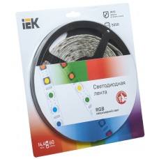 Лента LED 5м блистер LSR-5050RGB60-14,4-IP65-12V