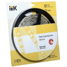 Лента LED 5м блистер LSR-5050WW30-7,2-IP65-12V