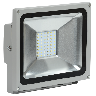 Прожектор СДО 05-30 светодиодный серый SMD IP65