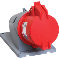Розетка стационарная ССИ-125 32А-6ч/200/346-240/415В 3Р+РЕ+N IP44 MAGNUM