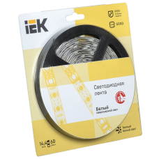 Лента LED 5м блистер LSR-5050WW60-14,4-IP20-12V