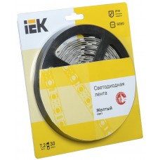 Лента LED 5м блистер LSR-5050Y30-7,2-IP20-12V