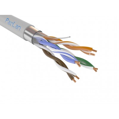 ParLan F/UTP Cat5e PVCLS нг(А)-FRLS 2х2х0,52 - кабель огнестойкий для СКС и IP-сетей