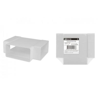 Тройник для прямоугольных воздуховодов, 55х110, TDM