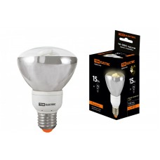 Лампа энергосберегающая КЛЛ- RM80 FR-15 Вт-2700 К–Е27 TDM
