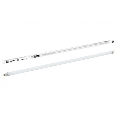 Лампа люминесцентная линейная двухцокольная ЛЛ-12/24Вт, T4/G5, 4000 К, длина 654,2мм TDM