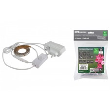 Комплект светодиодной ленты SMD2835-60 LED/м-12 В-4,8 Вт/м-IP65-6000 К (1 м), 6 Вт TDM