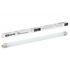 Лампа люминесцентная линейная двухцокольная ЛЛ-16/8 Вт, T5/G5, 6500 К, длина 302,5мм TDM